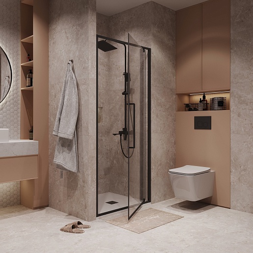 Niagara Душевая дверь в нишу Nova 100x195 NG-85-10AB – фотография-4